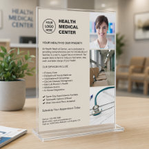 Logotipo Personalizado de Clínica Médica Moderna