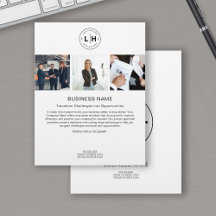 Logotipo Personalizado Moderno Foto Empresa Corpor