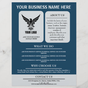 Flyer Logotipo Personalizado Publicidade Empresarial Nov