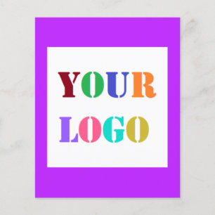 Flyer Logotipos Empresariais Personalizados em Código QR