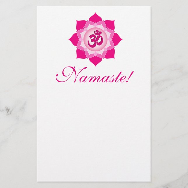 Flyer Lótus rosa (Frente)