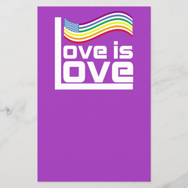 Flyer Love is love (Frente)