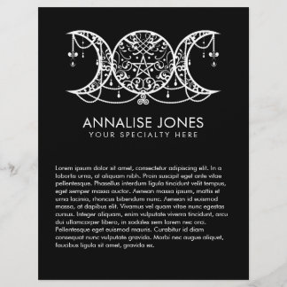 Flyer Lua Tripla - Ornamento Triplo da Deusa