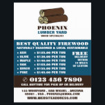 Flyer Madeira, madeira, madeira/madeira/advert de madeir<br><div class="desc">Folheto publicitário de madeira,  madeira/madeira/madeira/madeira de madeira pela Loja de Cartão de visita.</div>