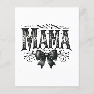 Flyer Mãe vovó Excelente-vovó Dia de as mães