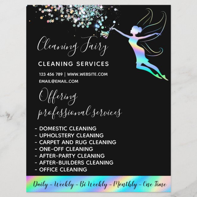 Flyer Maid Clearing House Faparte Holographic (Frente)