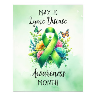 Flyer Maio é Mês de Consciência da Doença de Lyme
