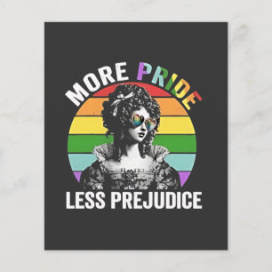 Flyer Mais Orgulho menos preconceito LGBT Orgulho gay mê