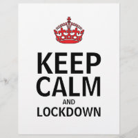 Manter Poster de Calm e Bloqueio