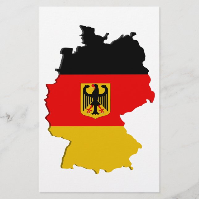 Flyer mapa da Alemanha (Frente)