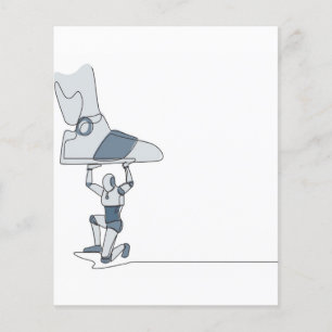 Flyer Máquina de esmagamento de grandes calçados