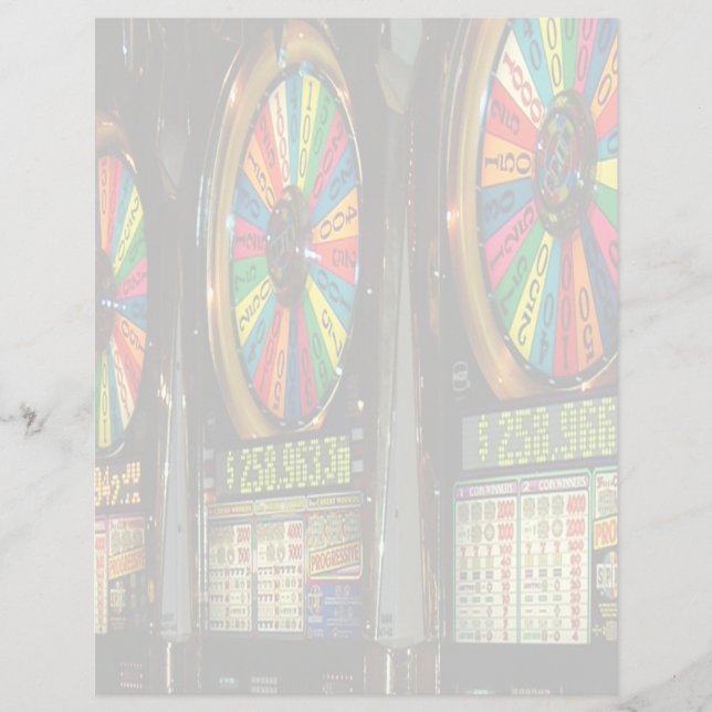 Flyer Máquinas De Slot Las Vegas (Frente)