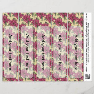 Flyer Marcadores como Favor para Festa de Fim de Ano