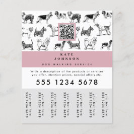 Flyer Marcadores de Rasgões para Cachorros que Aproximam