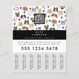 Flyer Marcadores de Rasgões para Cachorros que Aproximam