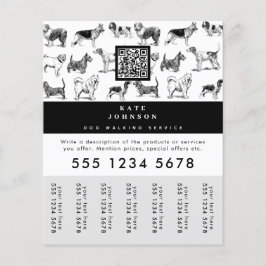 Flyer Marcadores de Rasgões para Cachorros que Aproximam