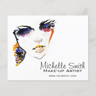 Flyer Marcagem com ferro quente longa do maquilhador dos