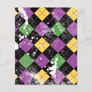 Flyer Mardi Gras Essentials Chaveiro