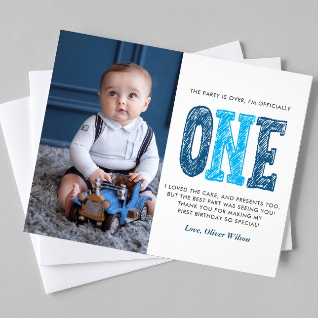 Flyer Marinho de orçamento e primeiro aniversario azul O (Criador carregado)