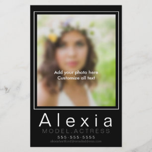 Flyer Marketing Zed Modelo da Placa Comp Modelo