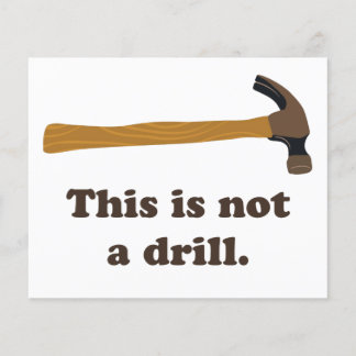 Flyer Martelo - Isto não é um Drill