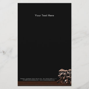 Flyer Material de escritório do futebol americano -