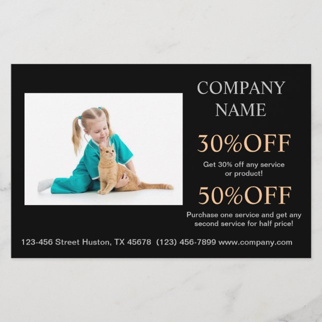 Flyer Médico veterinário de enfermagem (Frente)