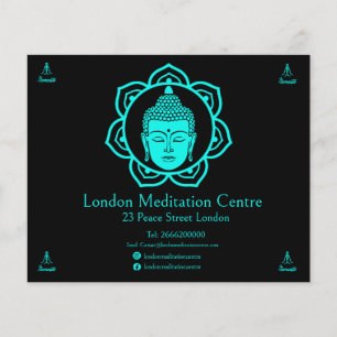 Flyer Meditação Budista
