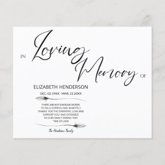 Flyer Memória de simpatia orçamentária /Obrigado.