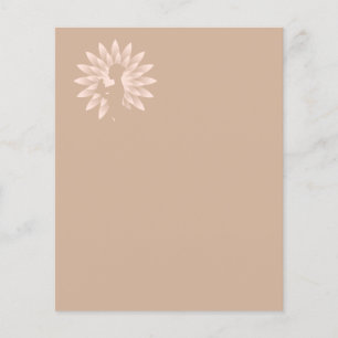 Flyer Menina da ioga