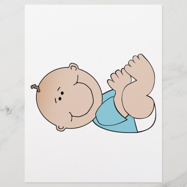 Flyer Menino Deitado (Frente)