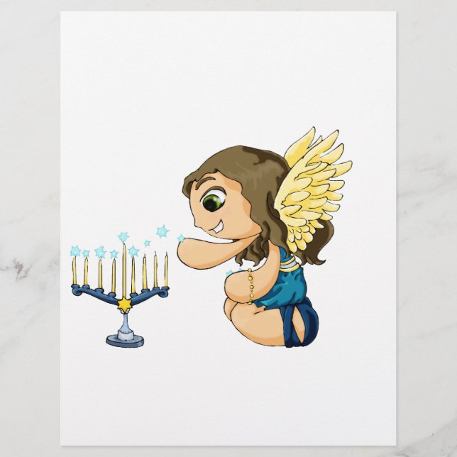 Flyer Menorah Angel (Frente)