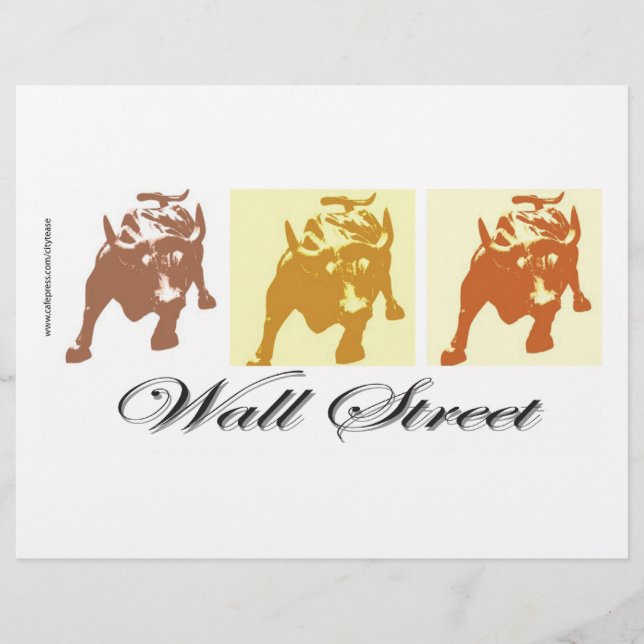 Flyer Mercado Bull Wall Street (Frente)