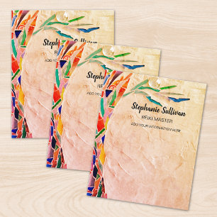 Flyer Mestre de Reiki da Árvore Arco-Íris