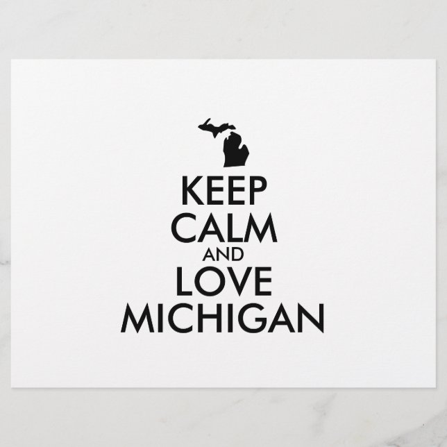 Flyer MICHIGAN personalizável (Frente)
