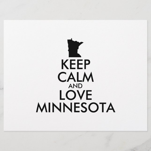 Flyer MINNESOTA personalizável (Frente)