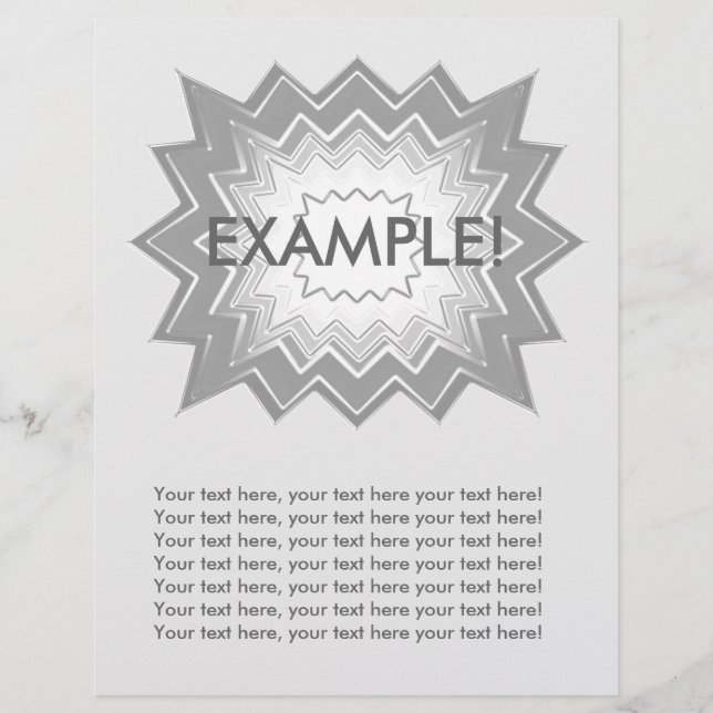 Flyer Modelo: Atenção Getter: Explosão de Cinza! (Frente)