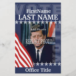 Flyer Modelo da Campanha Personalizada