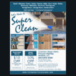 Flyer Modelo de EDDM de Panflagem de Energia de Pressão<br><div class="desc">Personalize e personalize este design de modelo profissional de lavagem de pressão (lavagem de energia) para a tomada de ar para atender às necessidades de sua empresa/empresa. Este modelo de lavagem de pressão mostra imagens das superfícies antes e depois da lavagem de pressão. Adicione seu logotipo para obter uma marca...</div>