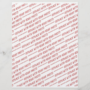 Flyer Modelo de Foto 8x10 Específico do Tamanho