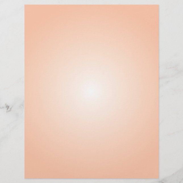 Flyer Modelo do pano: Gradiente radial: Laranja claro (Frente)