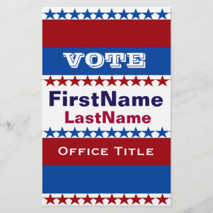 Flyer Modelo feito sob encomenda da campanha