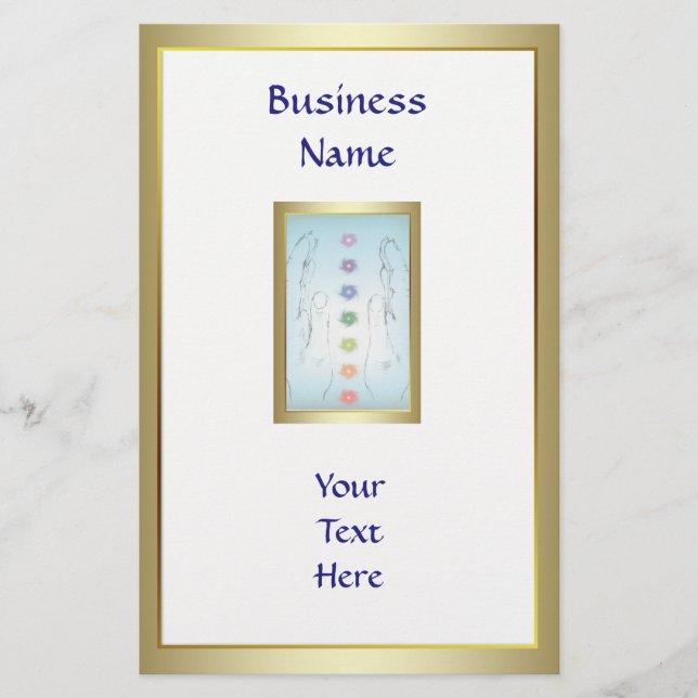 Flyer Modelo Holística das Mãos Reparadas (Frente)