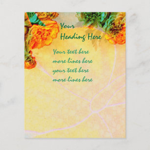 Flyer Modelo tropical do insecto das beiras