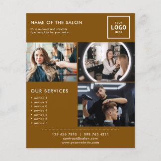 Flyer Modern Beauty Branding Design for Professionals