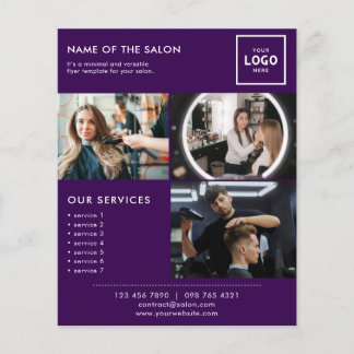 Flyer Modern Beauty Branding Design for Professionals