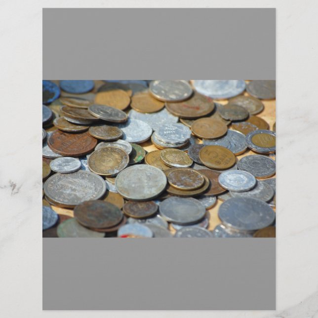 Flyer Moedas antigas1299 MOEDAS ANTIGAS COBRE PRATA META (Frente)