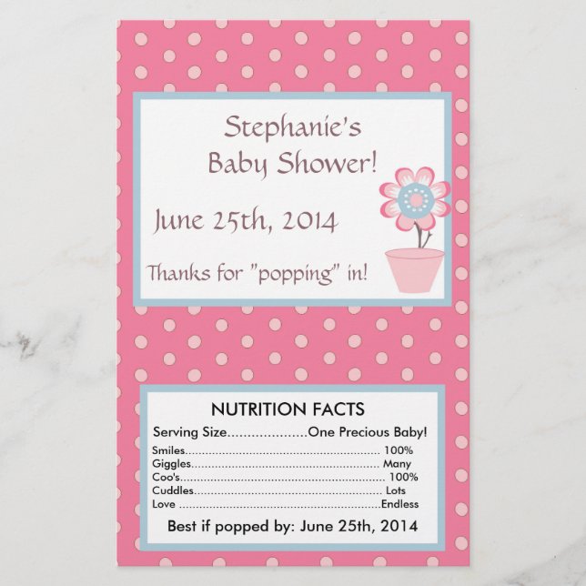 Flyer Molhador de Microondas de Borboleta Taffy (Frente)