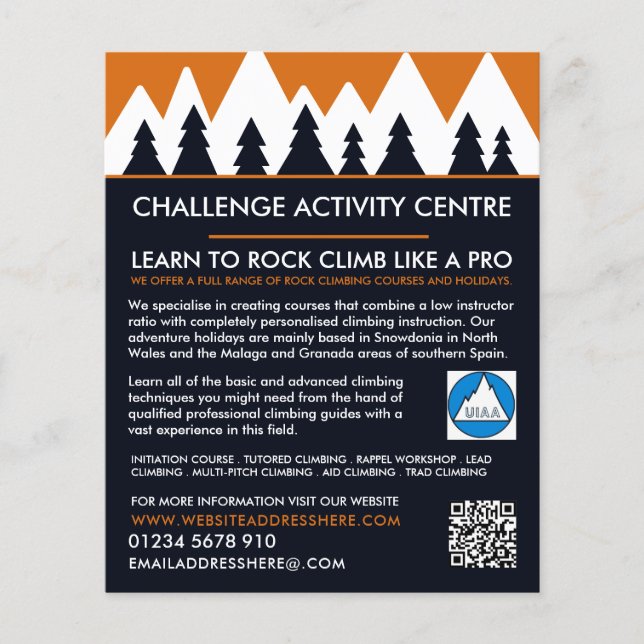 Flyer Montanheira, Subindo e Subindo, Aventura (Frente)