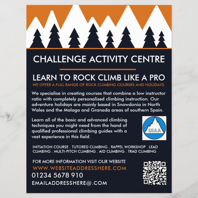 Flyer Montanheira, Subindo e Subindo, Aventura (Frente)